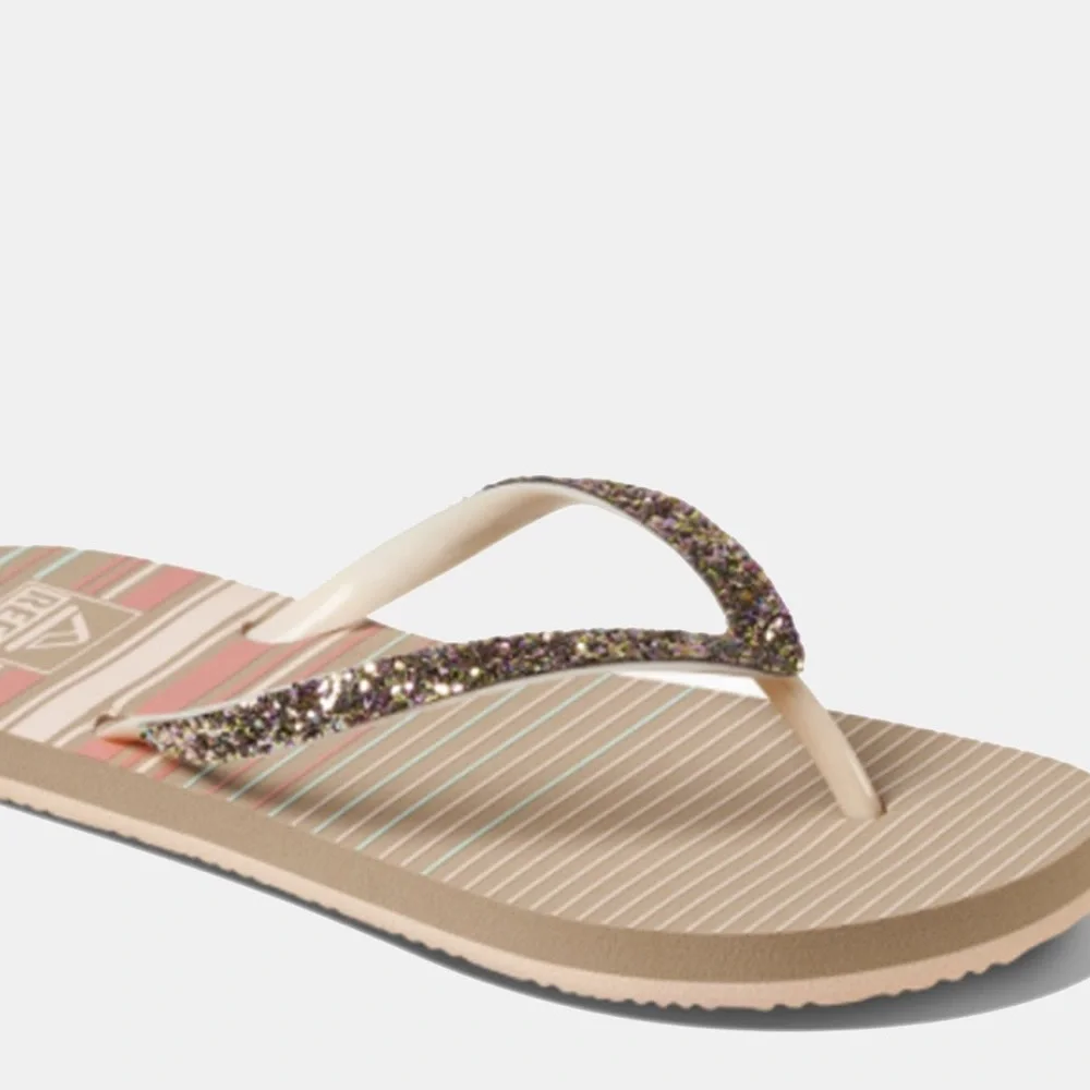 Reef Girls' Stargazer Prints Flip Flops, Size 11/12